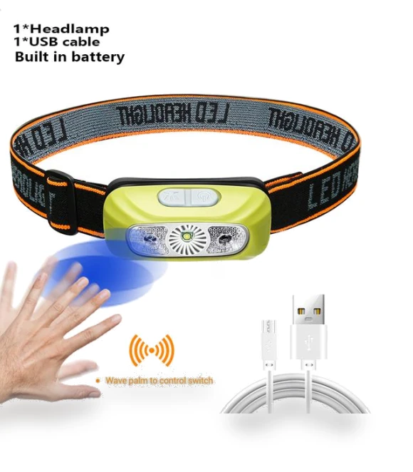 Rechargeable Touch Headlamp — Flashlights, SHIJIN Light