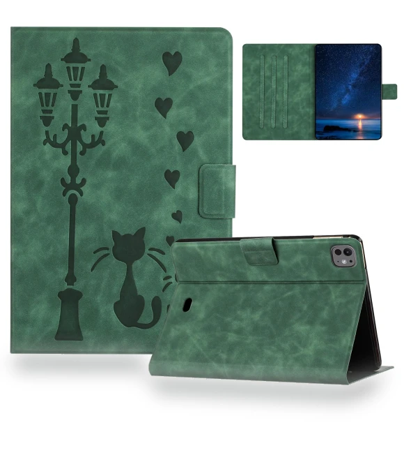 Smart Cover for iPad Pro 11 (2024) with Cat Print — Keyboard Cases, Choices Samsung Cases