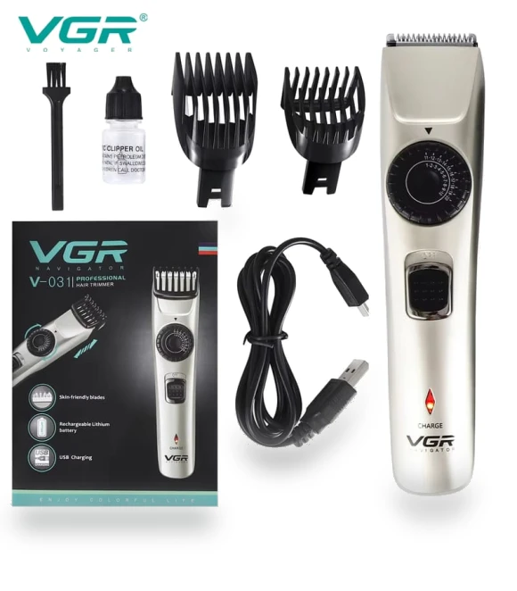 Smart Rechargeable Hair Clipper — Clippers & Accessories, VGR