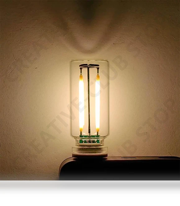 Touch Control LED Edison Bulb Night Light — Night Lights, Dream Garage