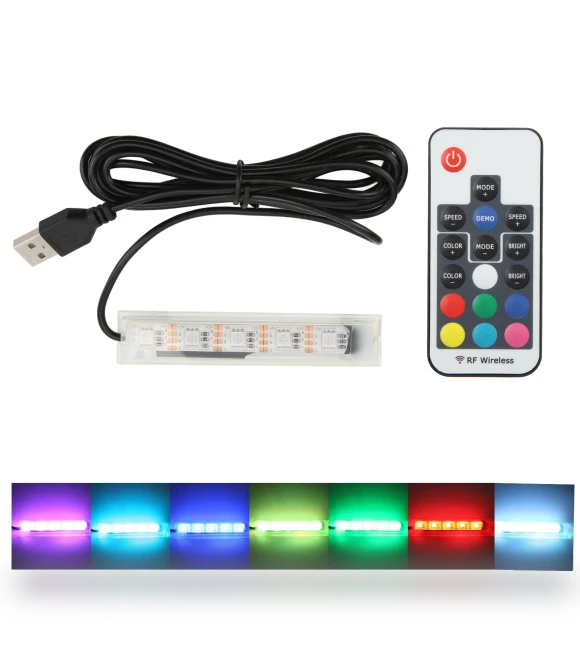 USB-Powered Micro Aquarium Light with Remote Control — Lights, Health & Beauty PRODUCT