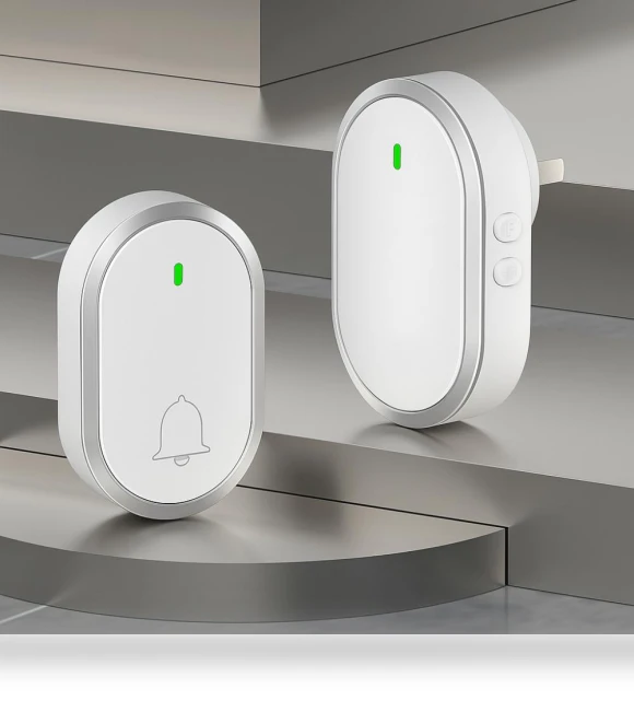Waterproof Wireless Doorbell with LED Flash — Kits, Mongolia1