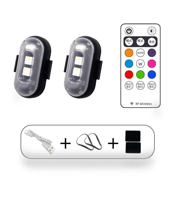 Wireless Remote Control Strobe Light — Vehicle Safety Signals, Dream Garage