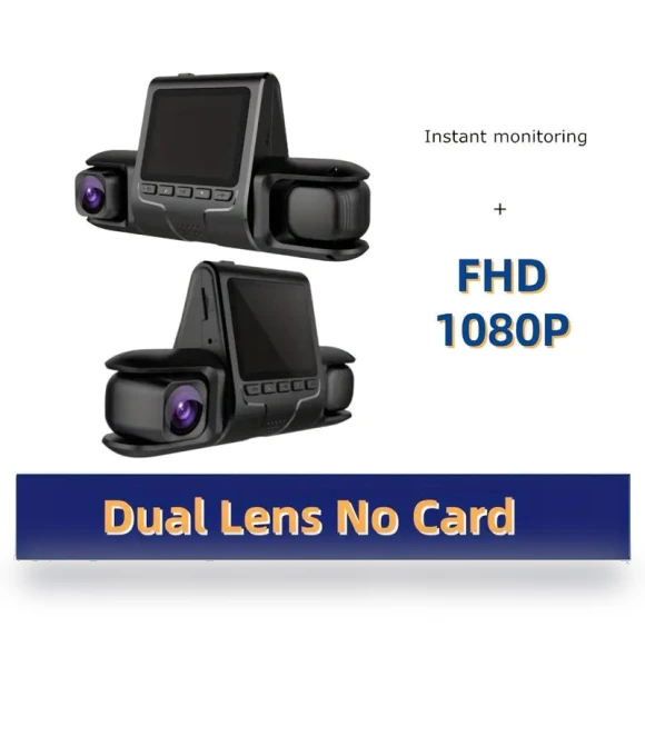 3-Channel Car Dash Cam with Parking Monitor — Dashboard Cameras, LIAESMART