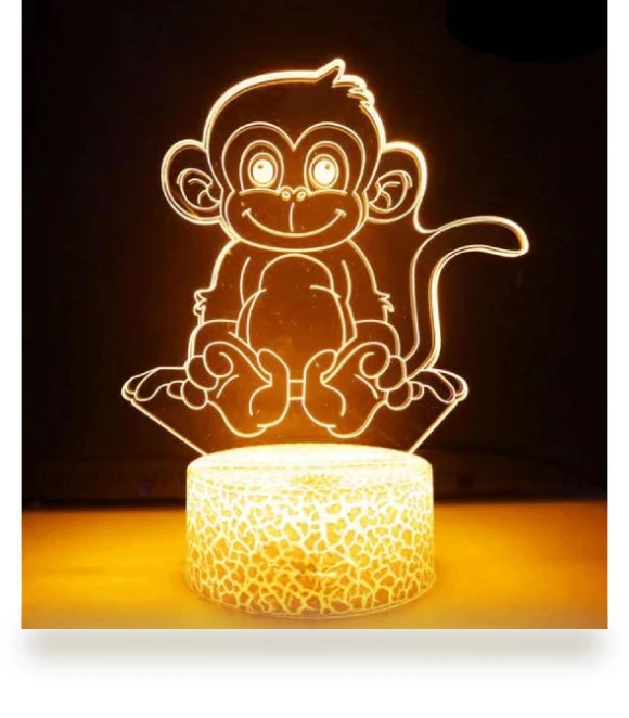 3D Illusion Night Light Lamp — Night Lights
