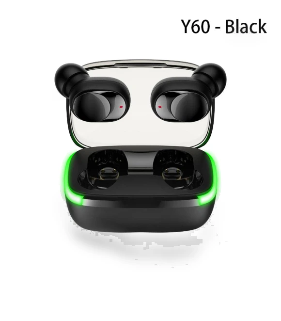 Bluetooth Headphones with LED Display — In-Ear Headphones, HOME-Auto-001