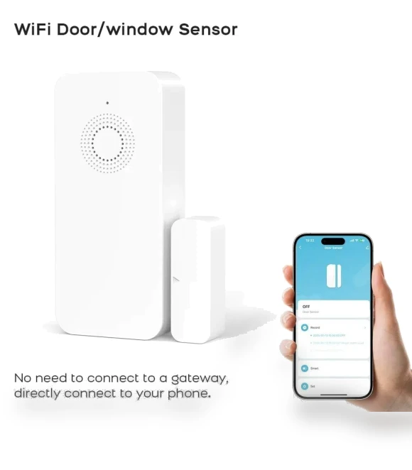 Door and Window Sensor — Smart Home Security, FENO