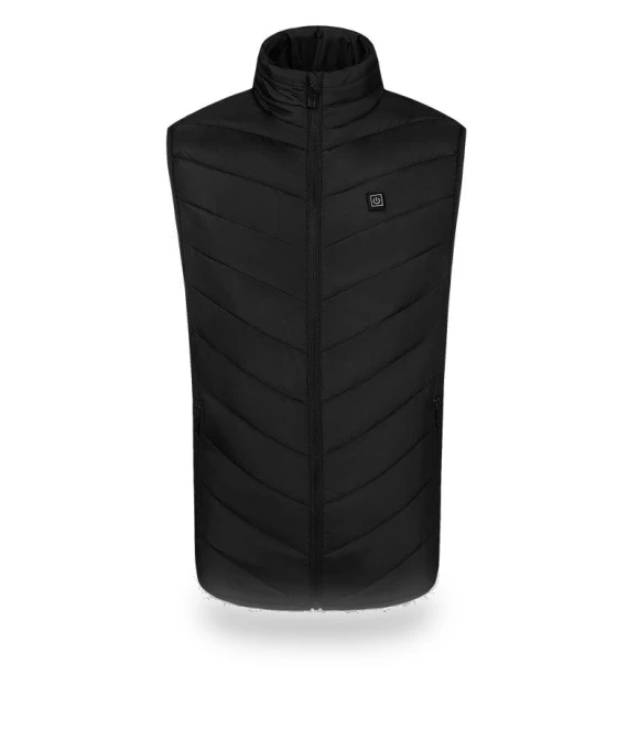 Heating Vest with Stand-Up Collar — Men's Vests, Premium jacket
