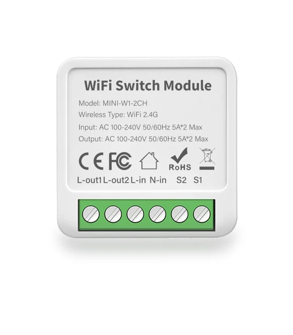 Mini Wifi Smart Switch — Smart Home Hubs & Controllers, HOME-Auto-001