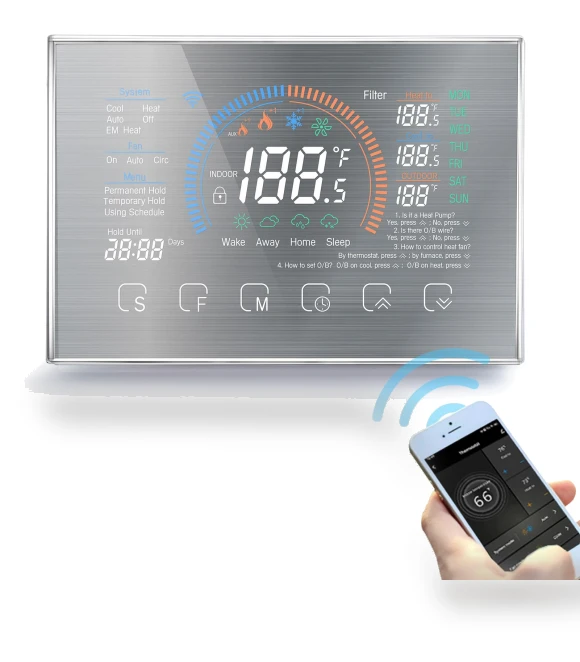 Programmable Thermostat with Heat Pump — HVAC Controls, 3d printing machine