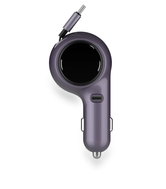 Retractable Car Charger Cable — Chargers, HOME-Auto-001