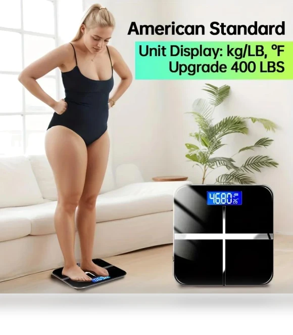 Smart Bathroom Scale — Weight Management Tools, Various wearables