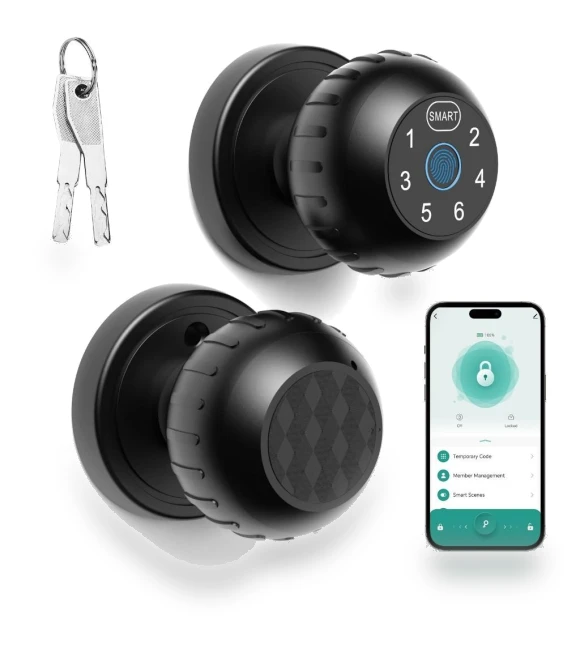 Smart Handle Door Lock — Smart Home Security, The Romantics