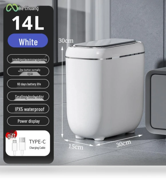 Smart Induction Trash Can — Kitchen Cans, the BAY