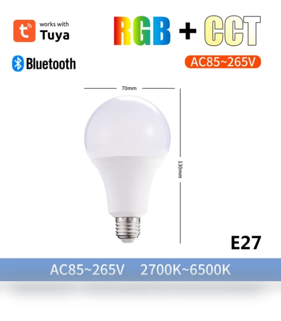 Smart LED Bulb Light — LED, HOME-Auto-001