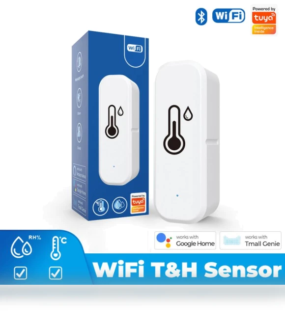 Smart Temperature and Humidity Sensor — Home Climate Control, HOME-Auto-001