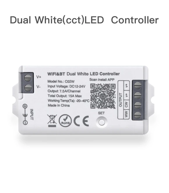 Smart WiFi CCT RGB RGBW LED Strip Light Controller — Smart Home Modules, HOME-Auto-001