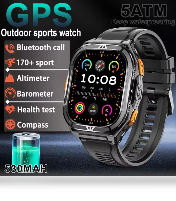 Smartwatch with GPS Tracking — Smartwatches, Carrefour