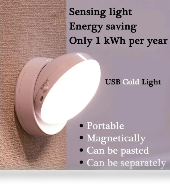 USB Charging Motion Sensor Night Light — Night Lights, DC-HOME