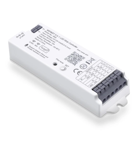 WiFi 5-in-1 LED Controller — Smart Home Hubs & Controllers, HOME-Auto-001