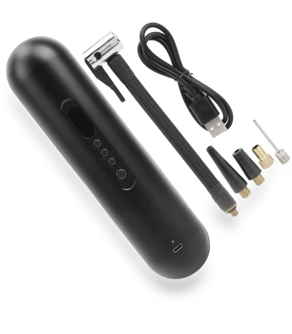 Wireless Portable Smart Digital Display Electric Bicycle Tire Pump — Inflation Devices, Fishine