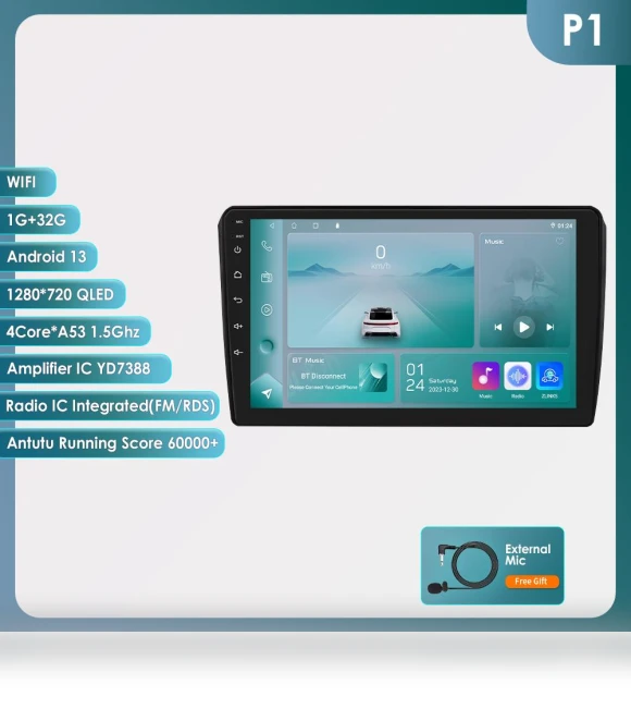 8-core AI 2din Android Autoradio — Navigation & GPS Accessories, Hizpo