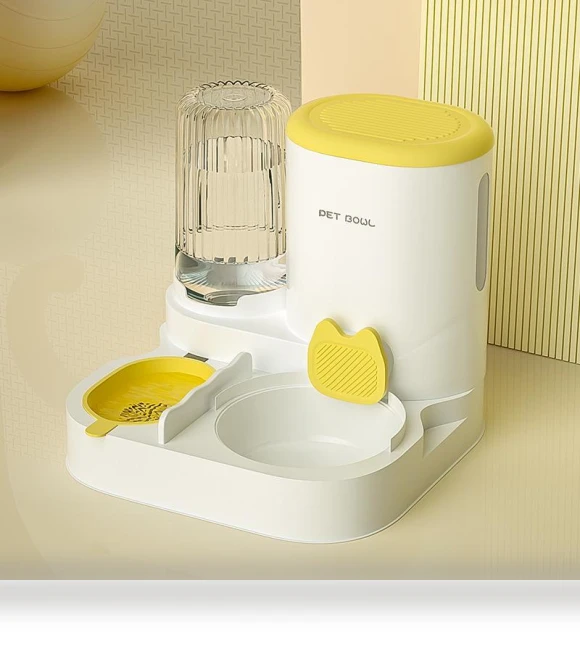 Automatic Feeder and Water Bowl — Feeding Supplies, AI Supermarket