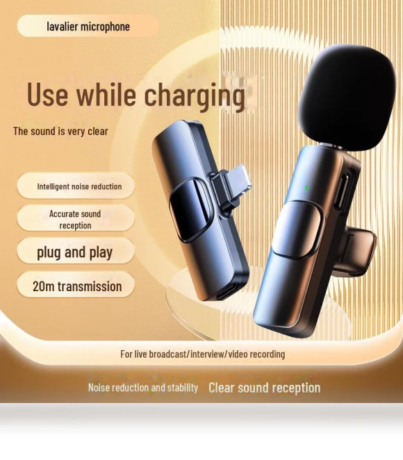 Bluetooth Mini Clip-on Microphone — Microphones, AI Supermarket
