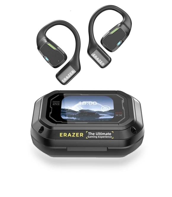 Bluetooth Wireless Earbuds with LED Touch Screen — In-Ear Headphones, Lenovo