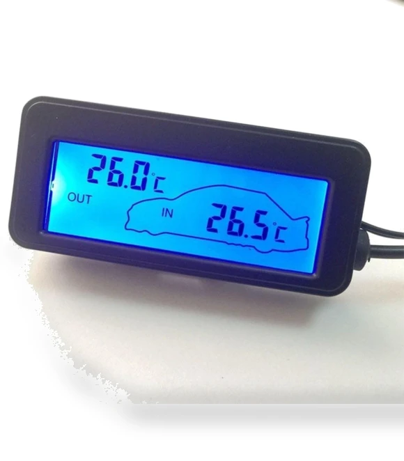 Digital Cable Sensor Backlight Monitor — Water & Oil Temperature, piter
