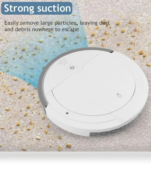 Fully Automatic Multifunctional Smart Robot Vacuum — Smart Cleaning Robots, The Romantics
