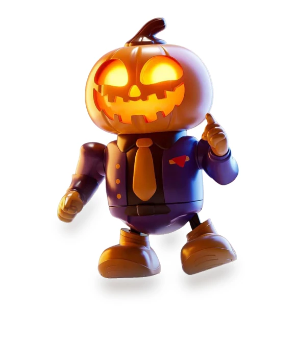 Halloween Dancing Pumpkin Robot — Interactive Learning Devices, Perseverance