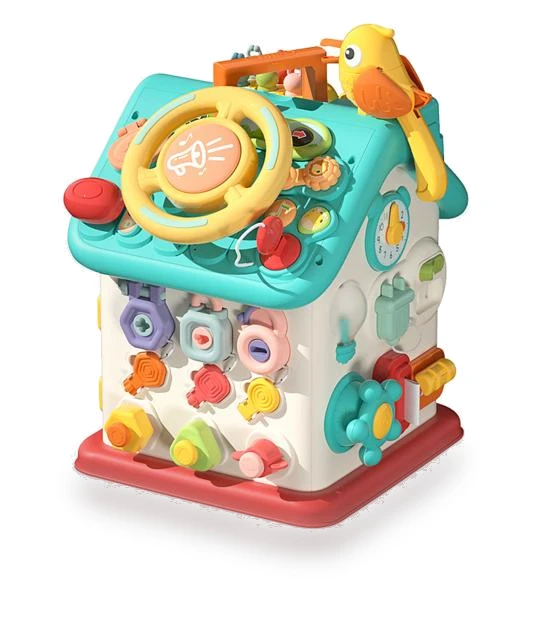 Hexagonal Playhouse for Toddlers with LED Lighting — Infant & Early Childhood Playthings, Safety toy