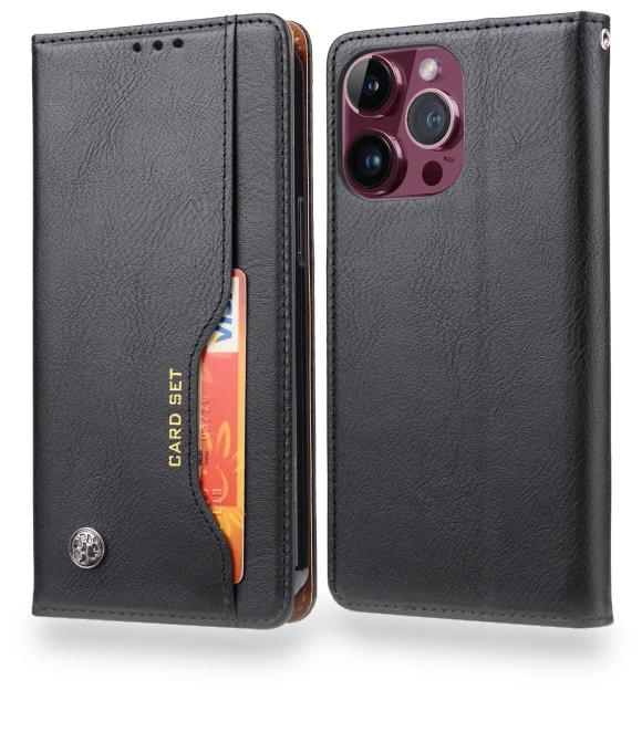 Leather Stand Wallet Cover Magnetic Closing Anti-drop Phone Case — Flip Cases, Smartwatch 2025