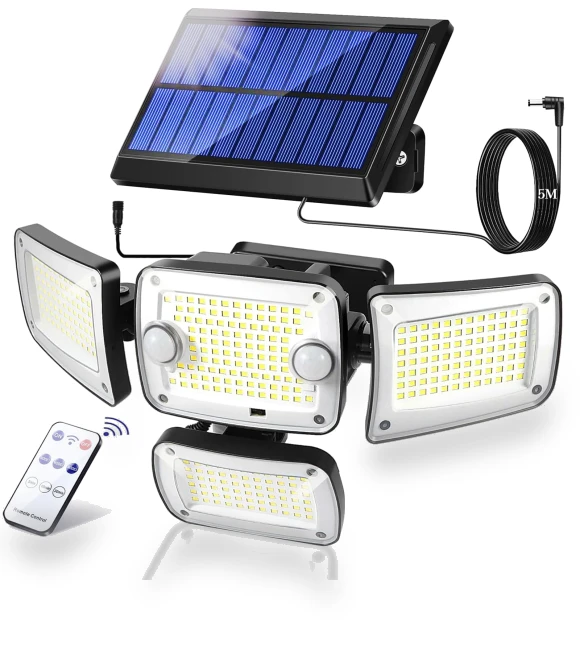 Outdoor Solar Sensor Light — Outdoor Security & Flood Lighting, Chayoo