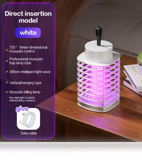 Rechargeable Mosquito Killer Lamp — Bug Zappers, Scatua