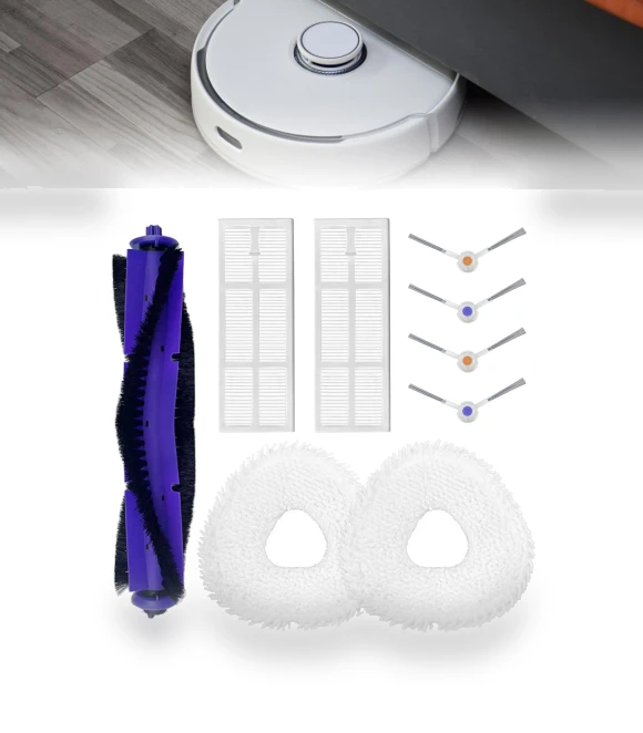 Reusable Washable Robot Cleaning Tools Replacement Set — Smart Cleaning Robots, Narwal