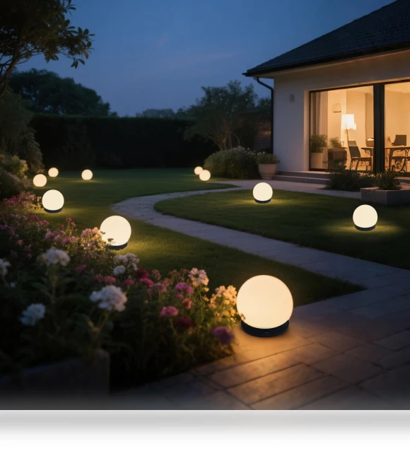 Smart Lighting Solar Remote Control — Outdoor Security & Flood Lighting, SAMURAI STYLE