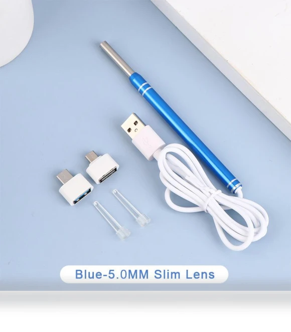 Smart Visual Ear Cleaner Endoscope — Syringes, Paddya