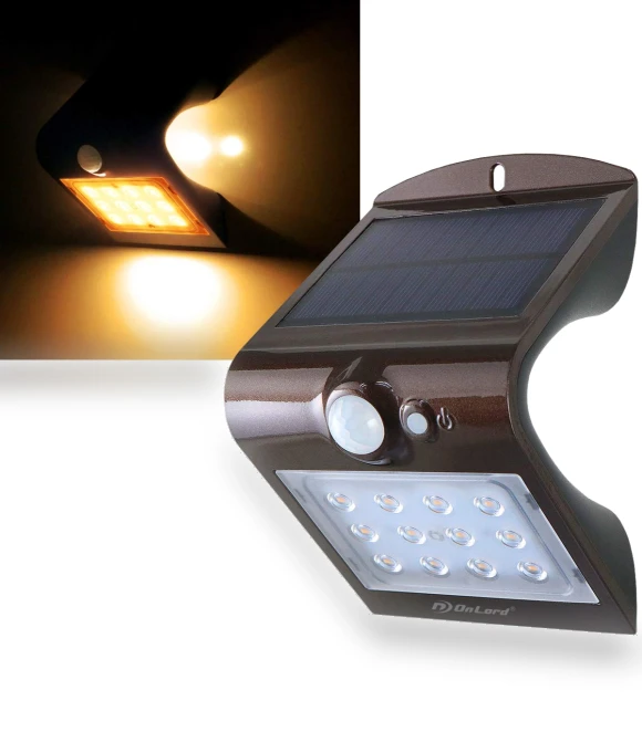 Solar Motion Sensor Light — Outdoor Security & Flood Lighting, OnLord