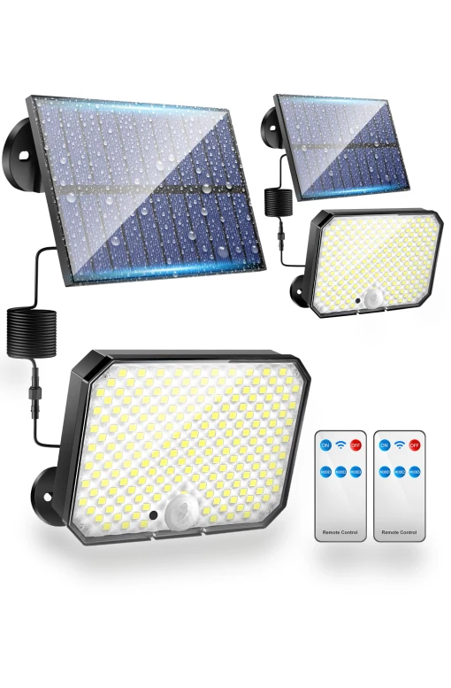 Solar Motion Sensor Lights — Outdoor Security & Flood Lighting, SAMURAI STYLE