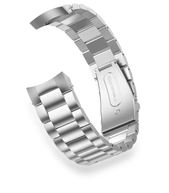 Three Beads Stainless Steel Strap — Bands, Smartwatch 2025