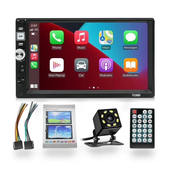 Universal 7-Inch 2 Din Car Multimedia Player — Stereo Receivers, Daily Home Furnishings