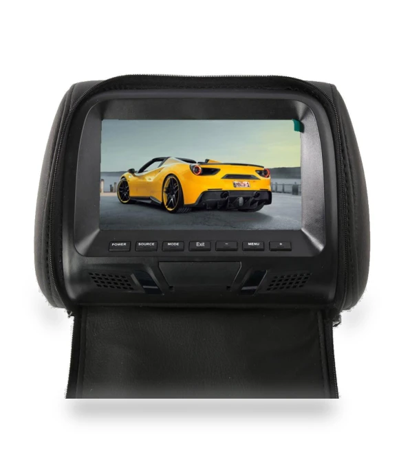 Universal 7-inch Touchscreen Headrest Monitor — In-Car Entertainment Systems, Daily Home Furnishings