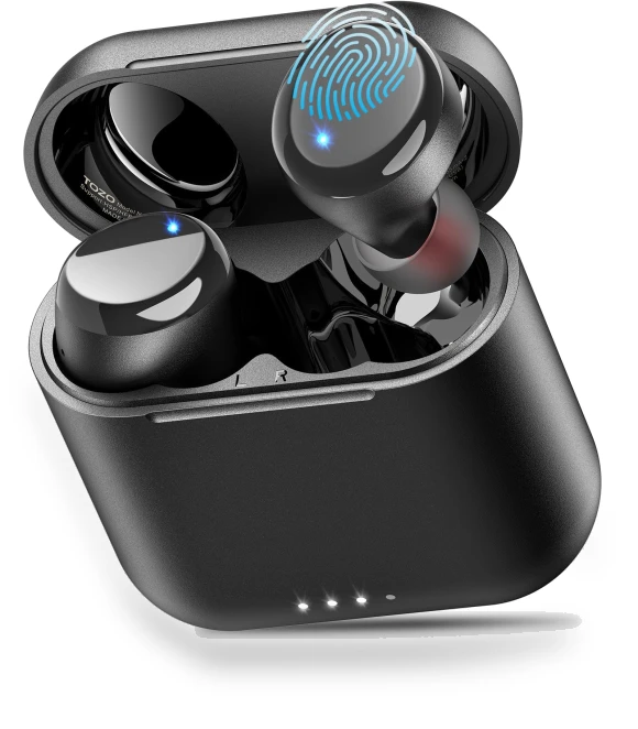 Wireless Bluetooth Earbuds with Noise Cancelling — In-Ear Headphones, TOZO