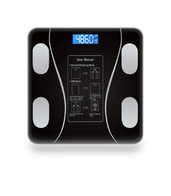 Wireless Smart Body Fat Scale — Body Composition Analysis, Bush Culture