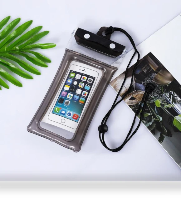 Inflatable Floating Touchscreen Mobile Phone Waterproof Bag — Dry Bags, Drawing Room
