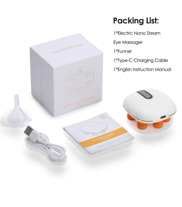 Nano Steam Eye Massage Care Device — Rollers & Pens, BC Pet Supplies