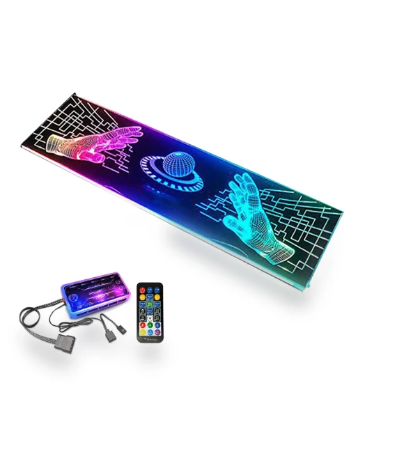 RGB Music Backplate with Fan Controller — Gaming Keyboards, FYUU-autoparts