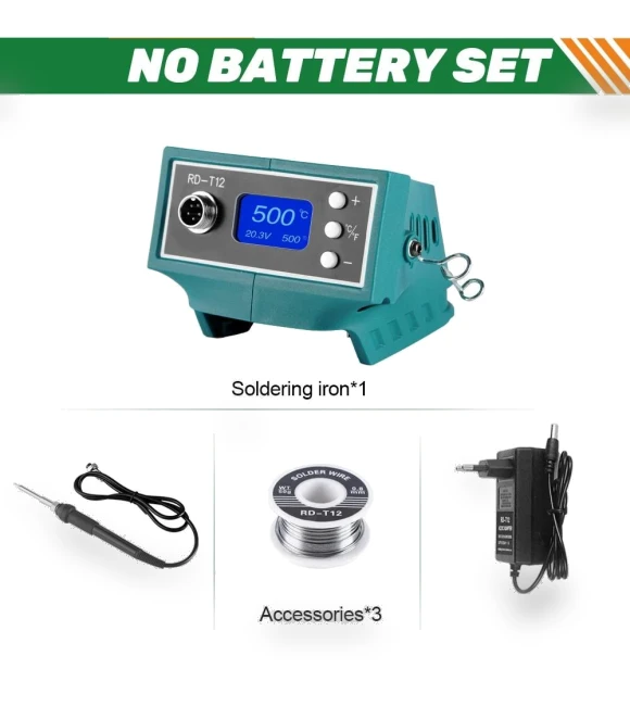 Smart Electric Soldering Iron with Digital Display — Stations, Pro DIY Tool
